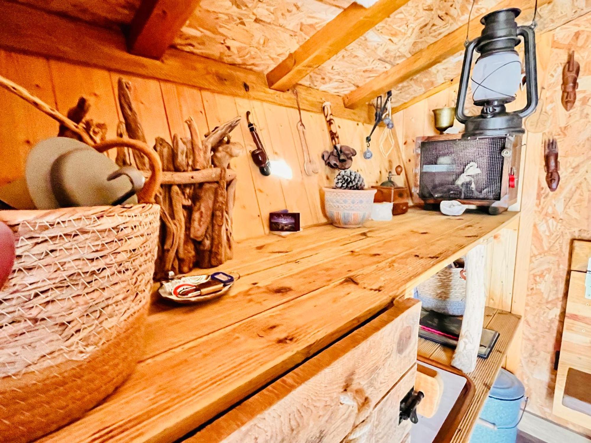 La Cabane Perchee Du Trappeur Écrainville Buitenkant foto